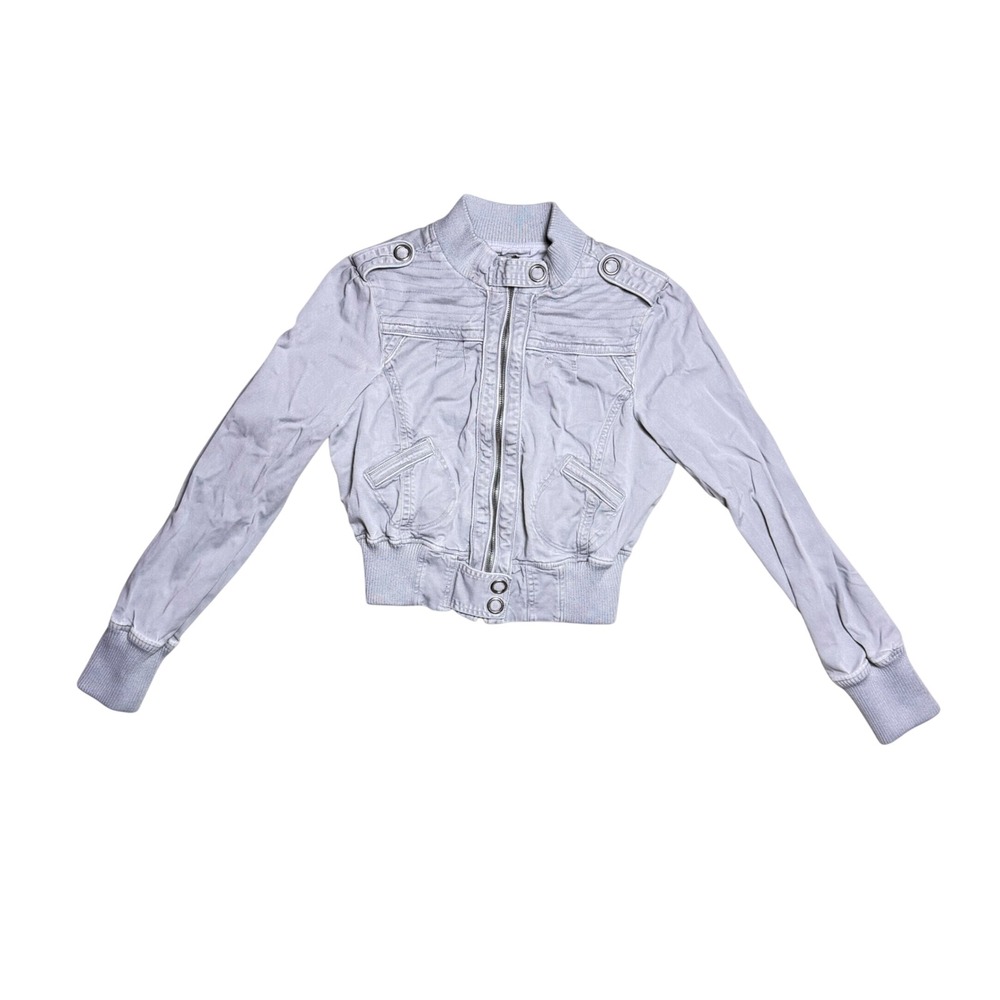 Forever 21 Twenty One Cropped Bomber Jacket